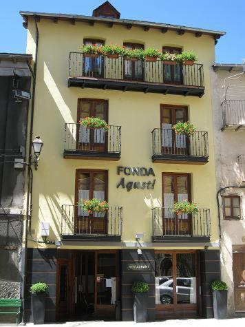 Fonda Agusti Hotel Esterri d'Àneu Esterno foto
